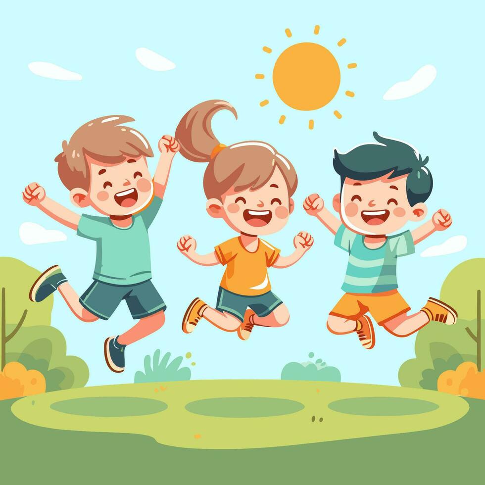 gratis vector plano internacional para niños día celebracion antecedentes