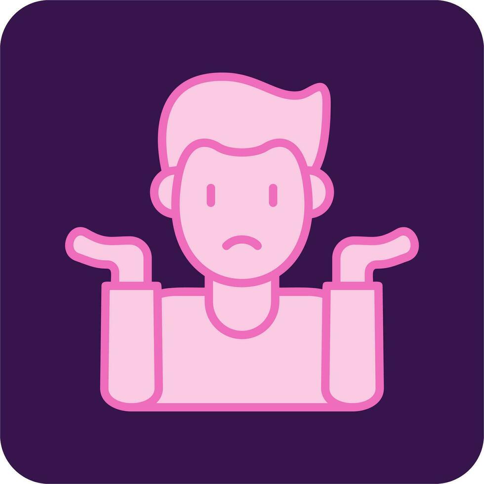 Shrug Vector Icon