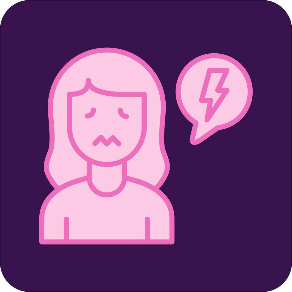 Overwhelmed Vector Icon