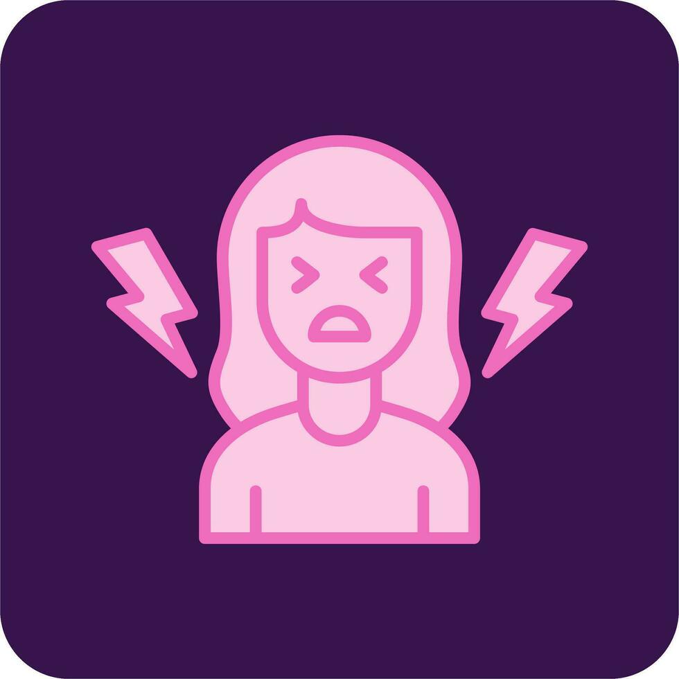 Suffer Vector Icon