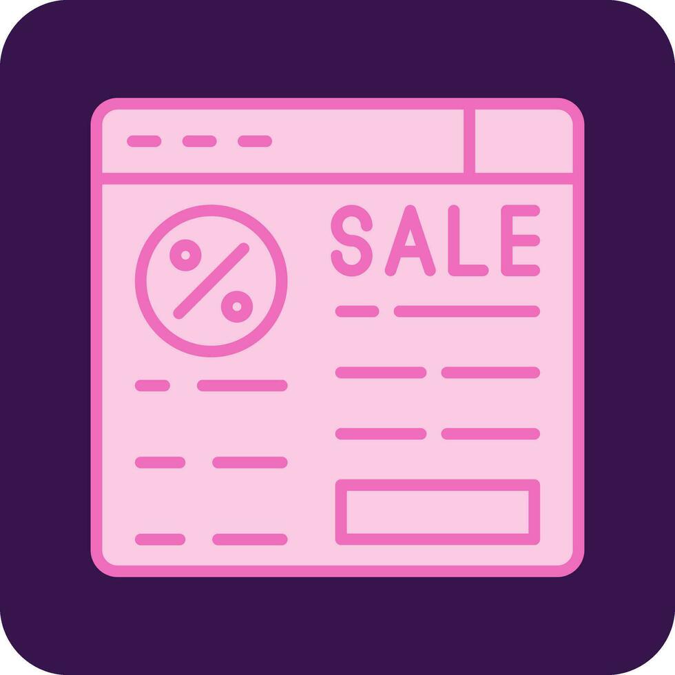 Sale Vector Icon