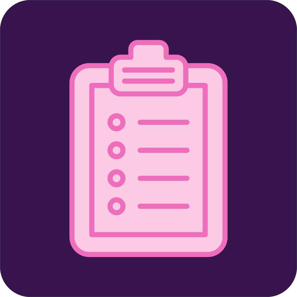 Checklist Vector Icon