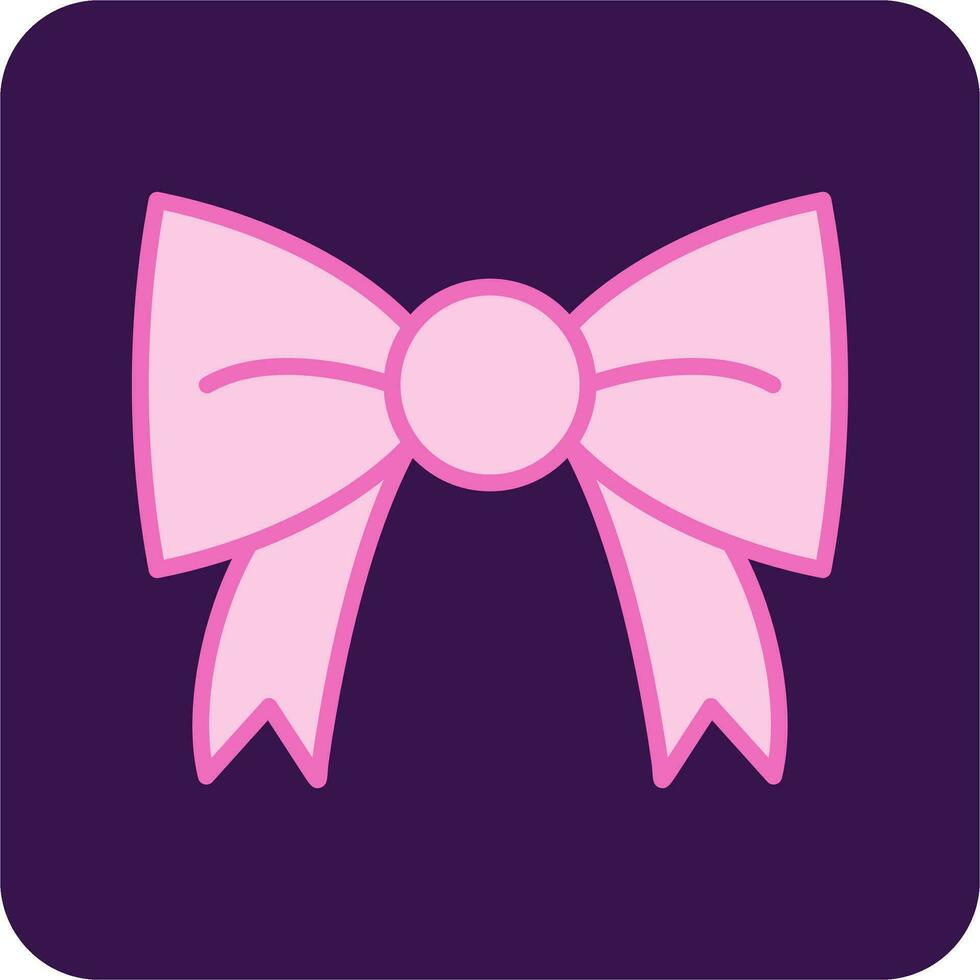 Ribbon Bow Vector Icon