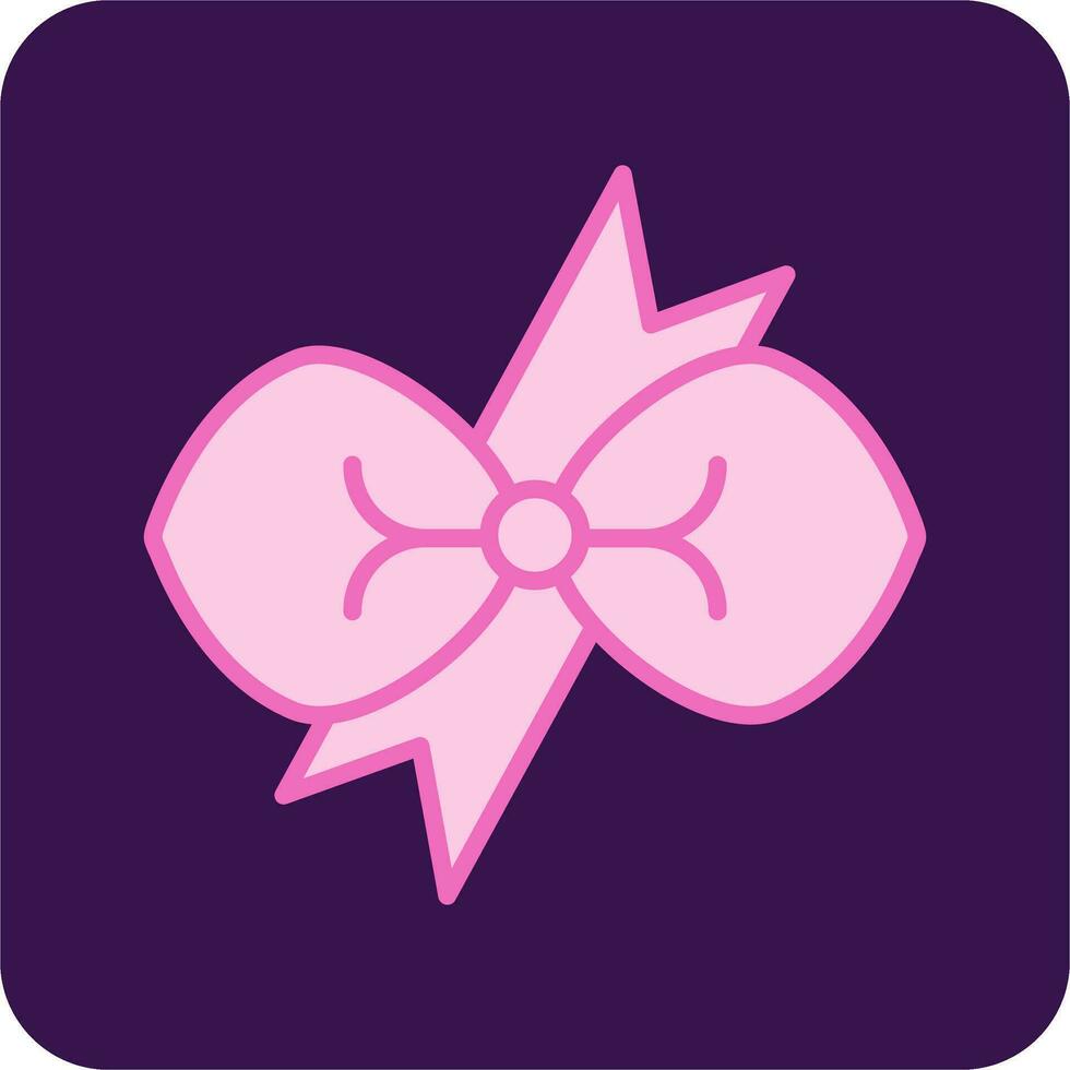 Ribbon Bow Vector Icon