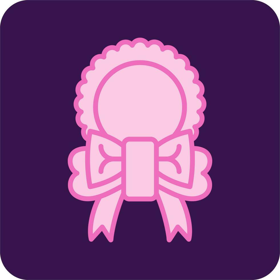 Ribbon Bow Vector Icon