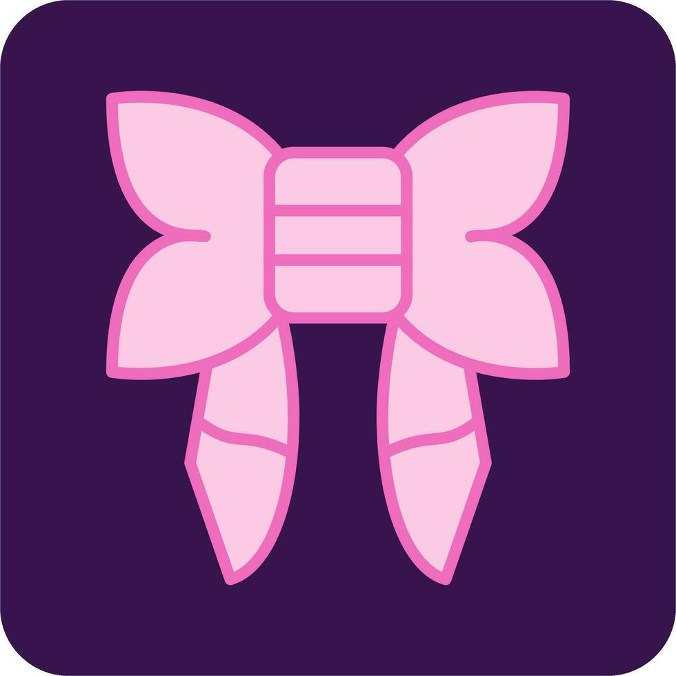 Ribbon Bow Vector Icon