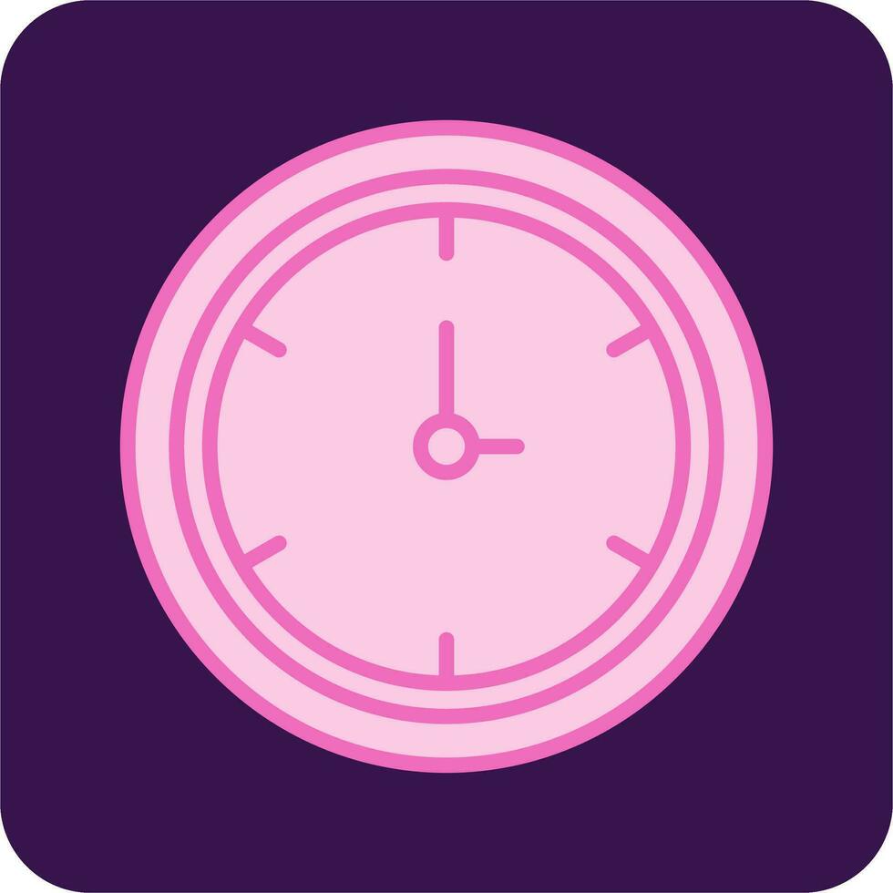 icono de vector de reloj