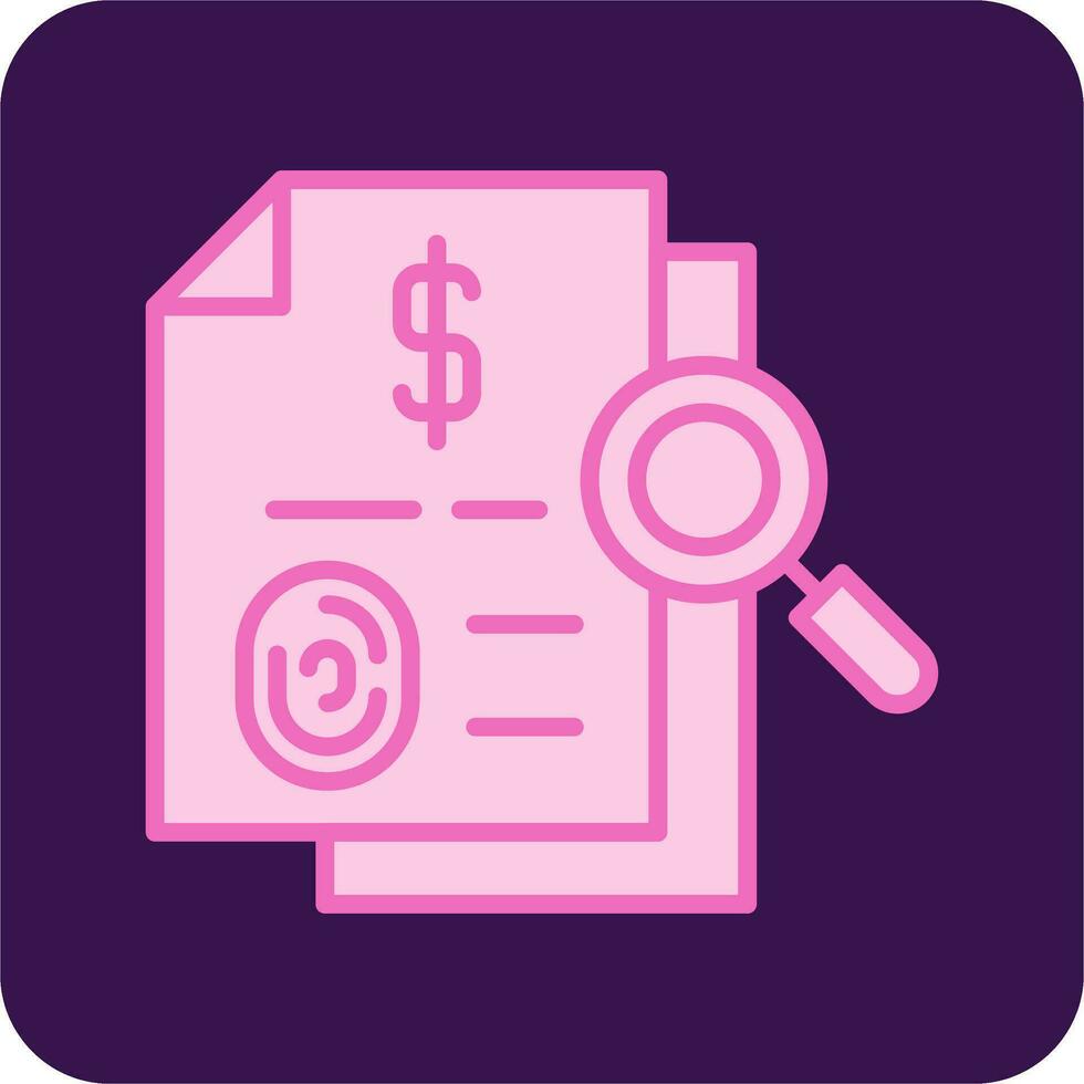 Forensic Vector Icon