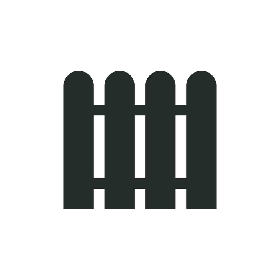 house fence icon vector design illustration