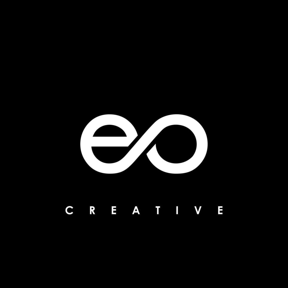 EO Letter Initial Logo Design Template Vector Illustration