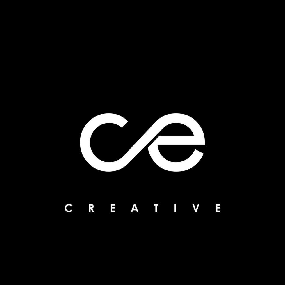 CE Letter Initial Logo Design Template Vector Illustration