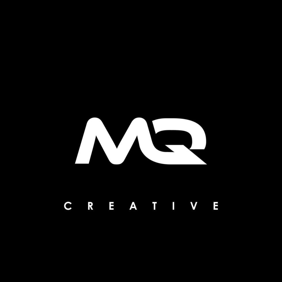 MQ Letter Initial Logo Design Template Vector Illustration