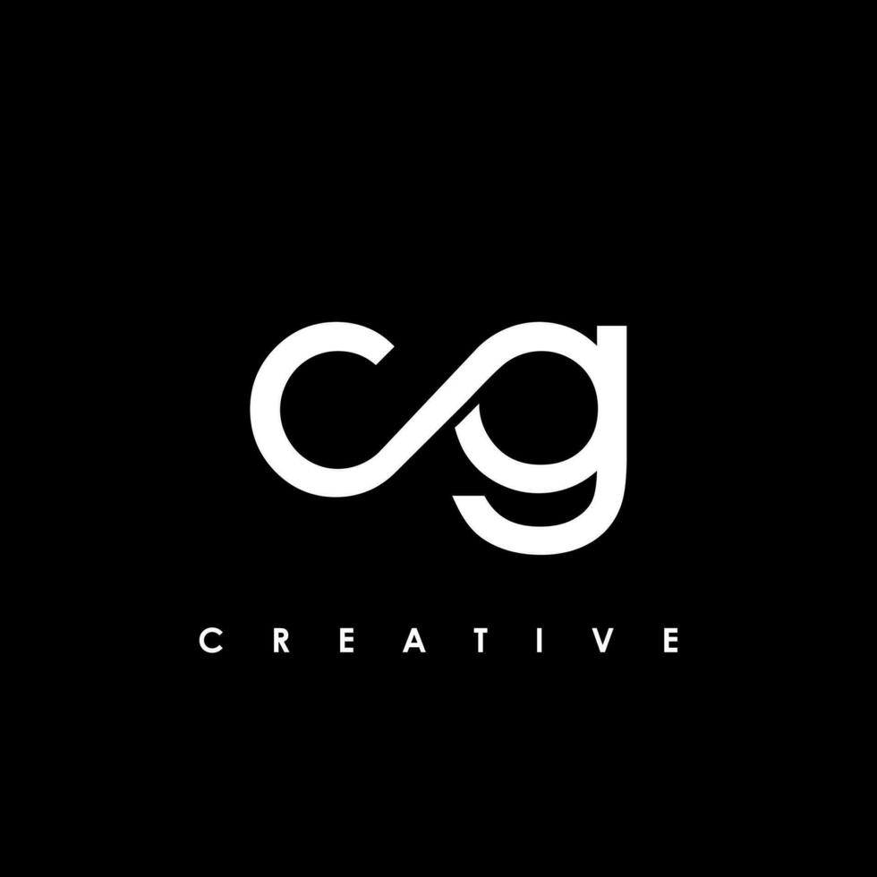 CG Letter Initial Logo Design Template Vector Illustration
