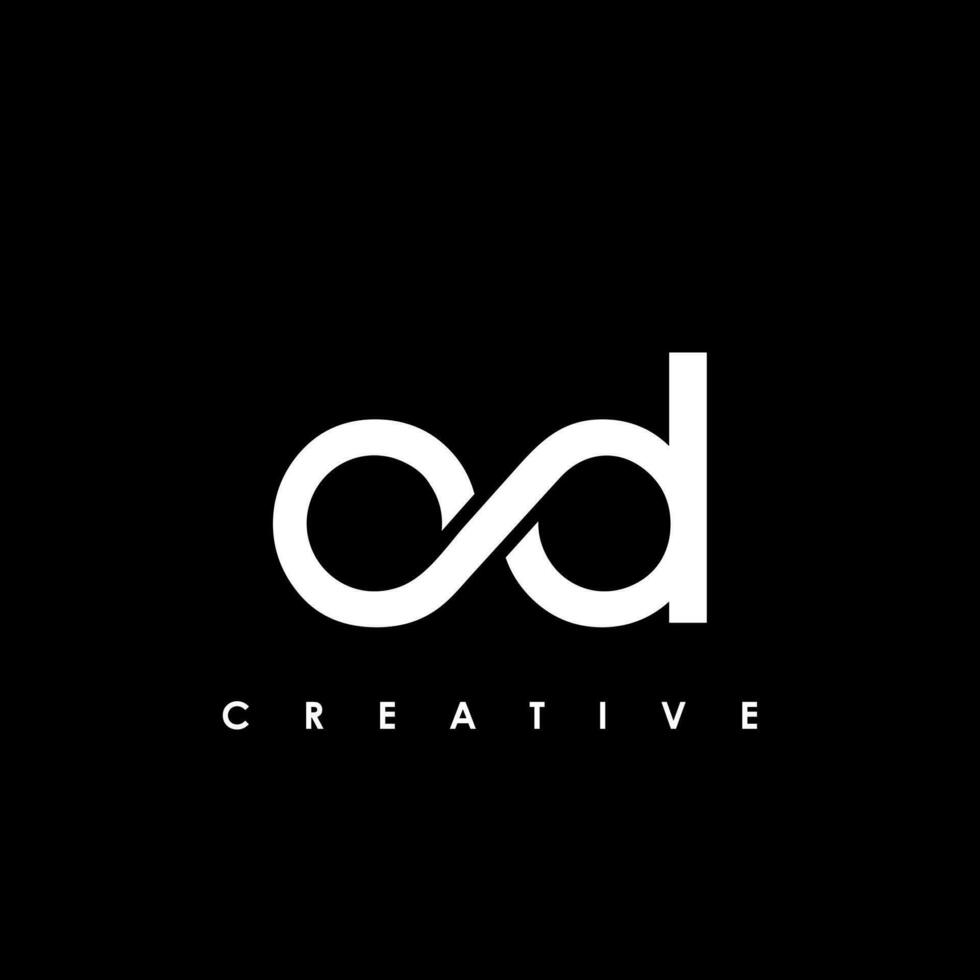 OD Letter Initial Logo Design Template Vector Illustration