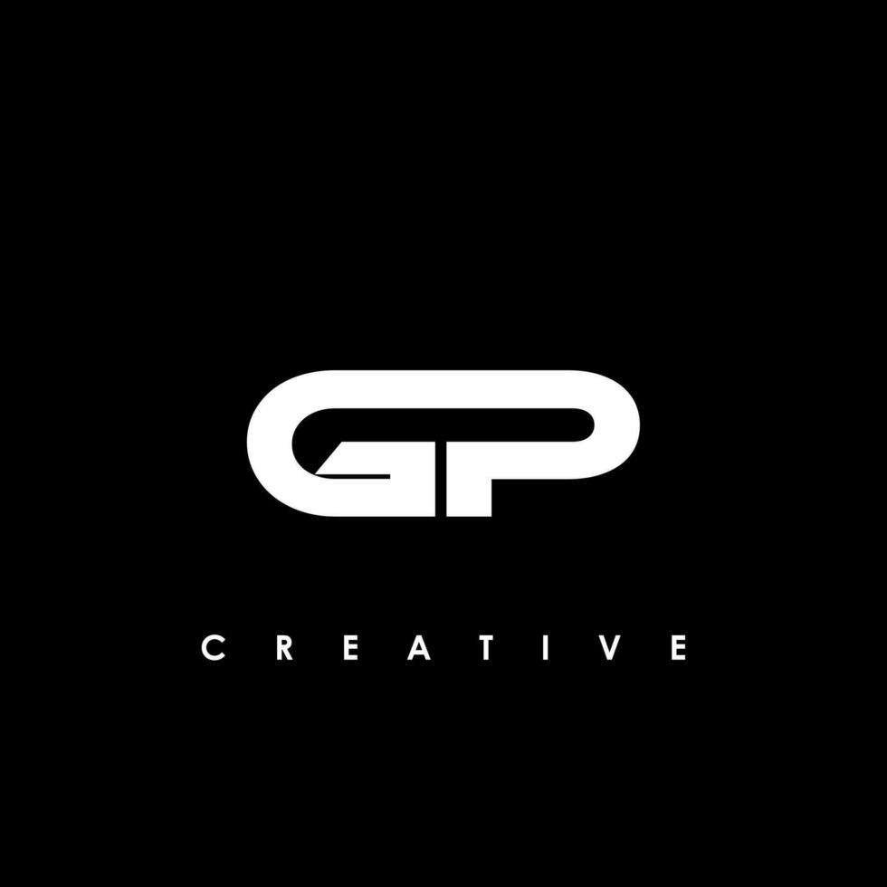 GP Letter Initial Logo Design Template Vector Illustration