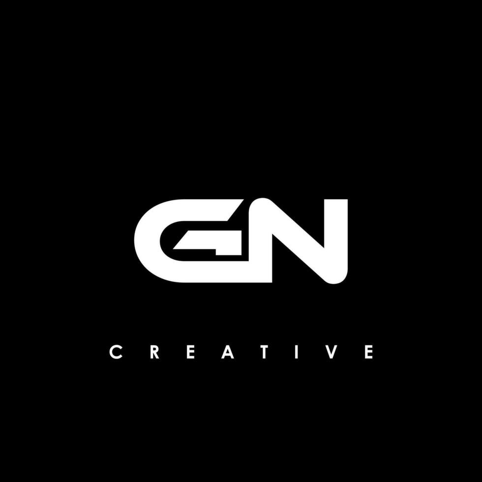 GN Letter Initial Logo Design Template Vector Illustration