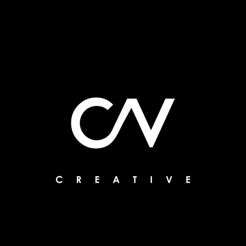 CV Letter Initial Logo Design Template Vector Illustration