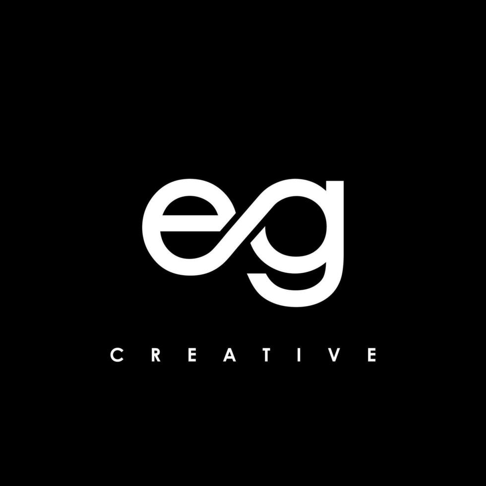 EG Letter Initial Logo Design Template Vector Illustration