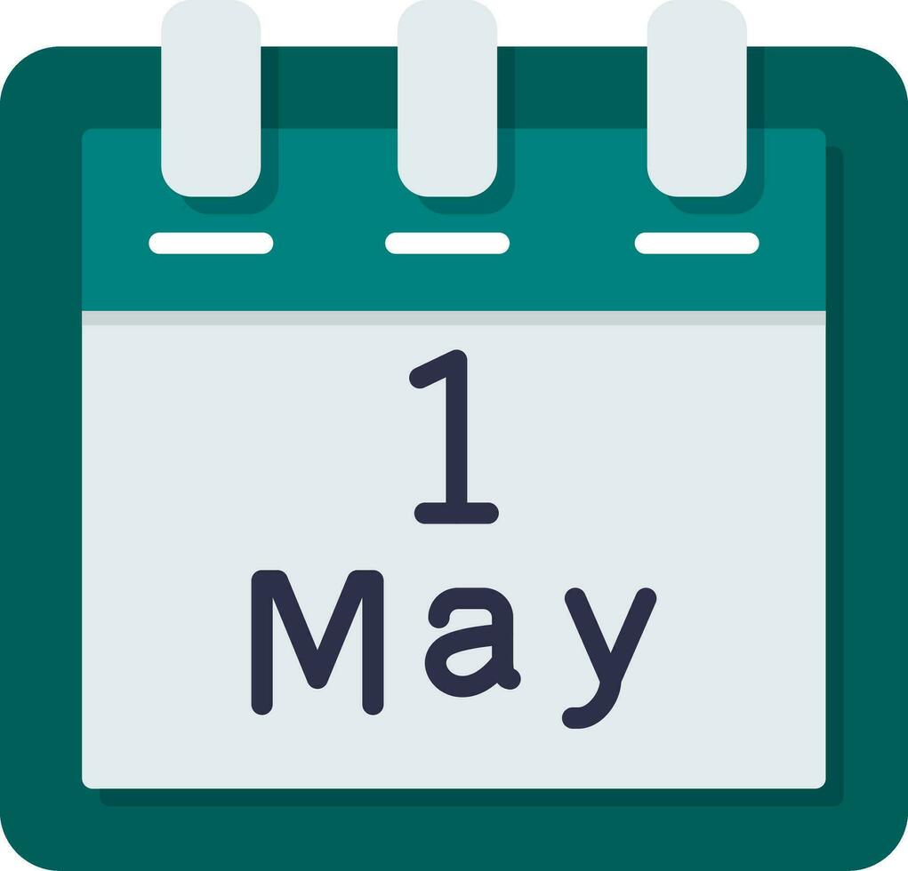 May 1 Vector Icon