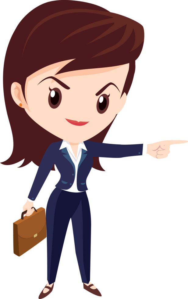 employees and office workers cartoon characters png