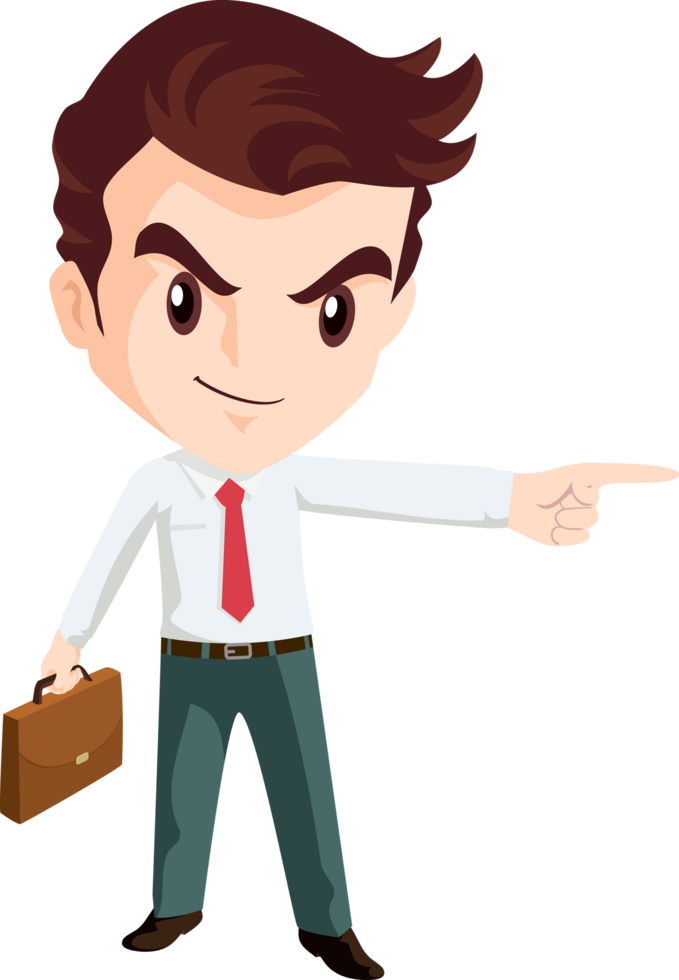 employees and office workers cartoon characters png