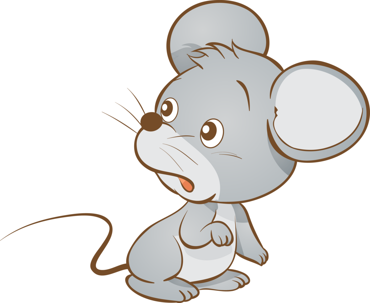 Cute rat animal mouse cartoon png