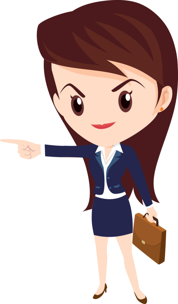 employees and office workers cartoon characters png