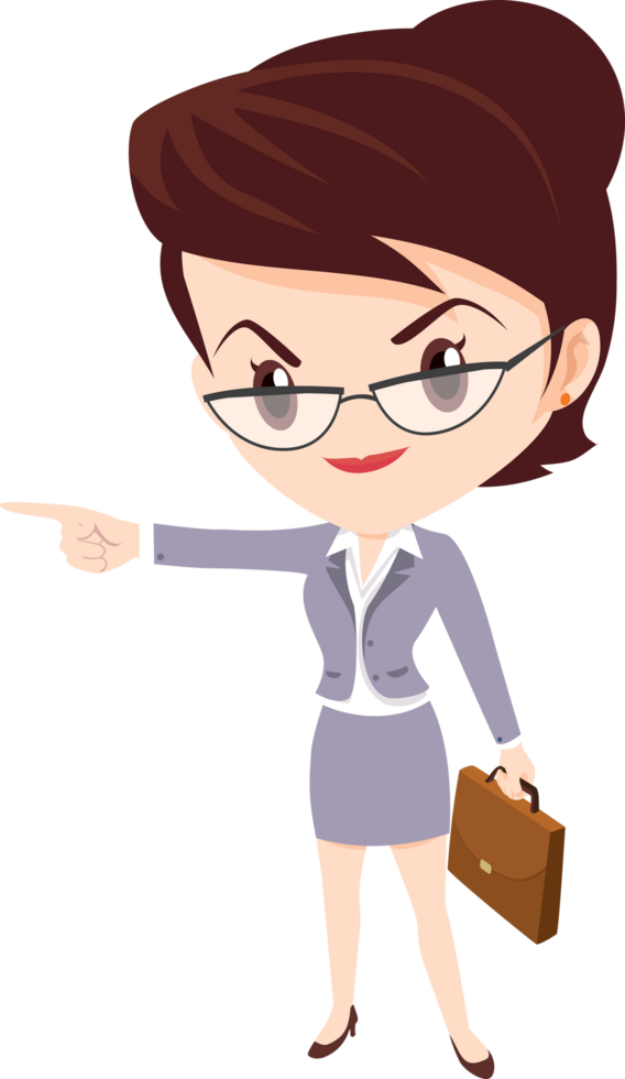 employees and office workers cartoon characters png