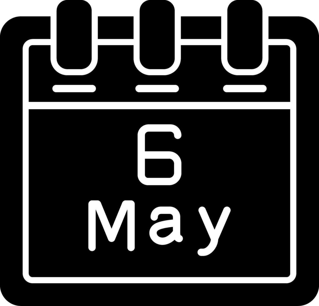 May 6 Vector Icon