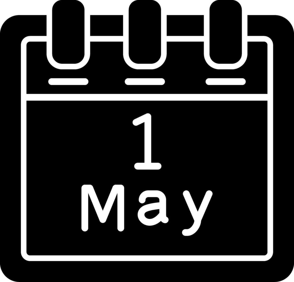 May 1 Vector Icon