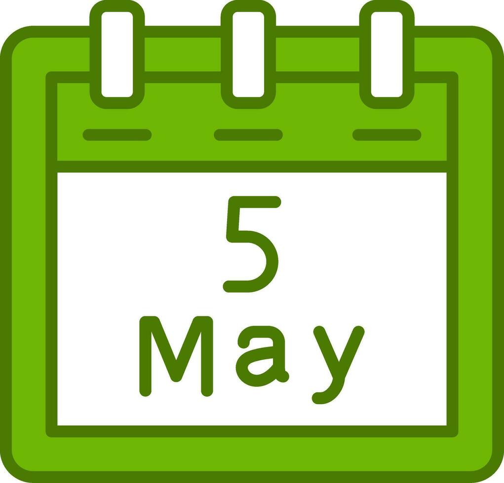 May 5 Vector Icon