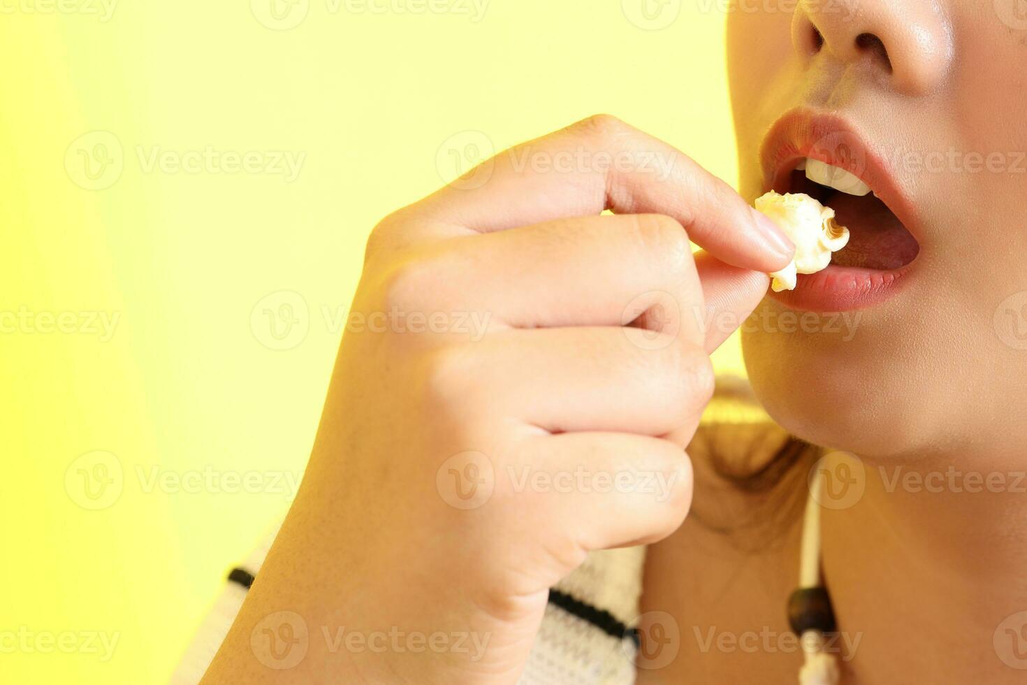 Eating Fast food photo