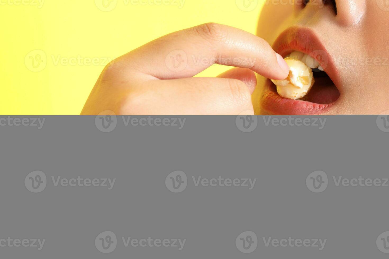 Eating Fast food photo