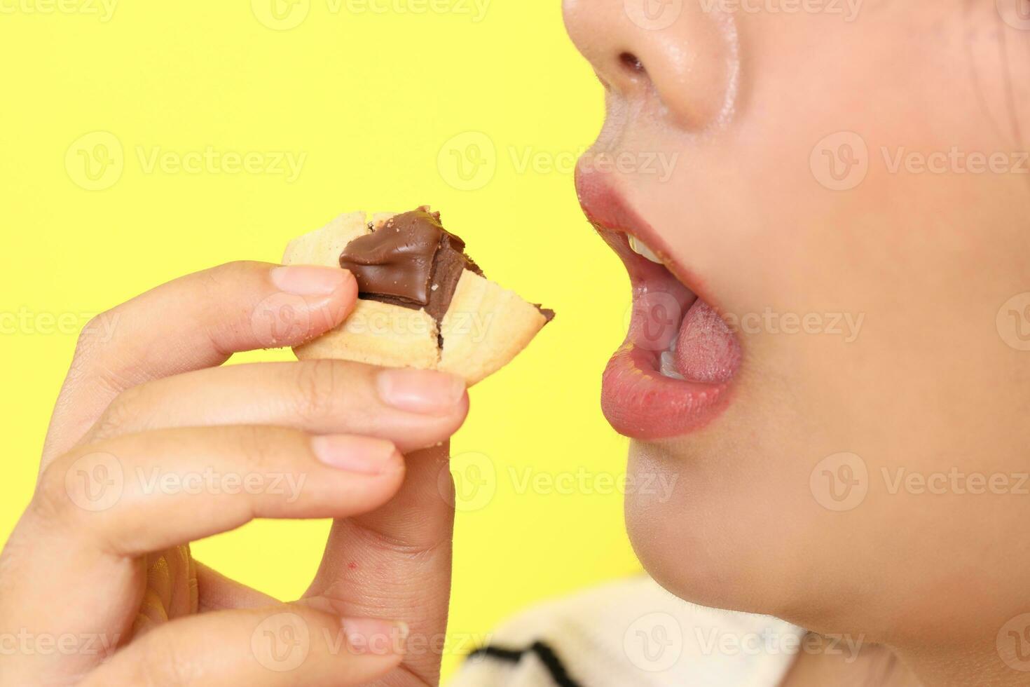 Eating Fast food photo