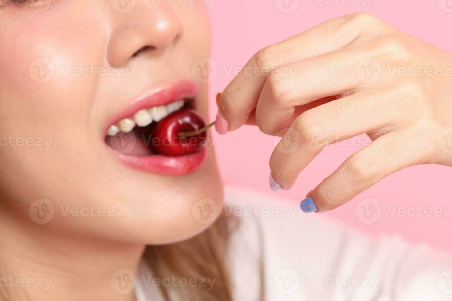 Woman with Fruit photo
