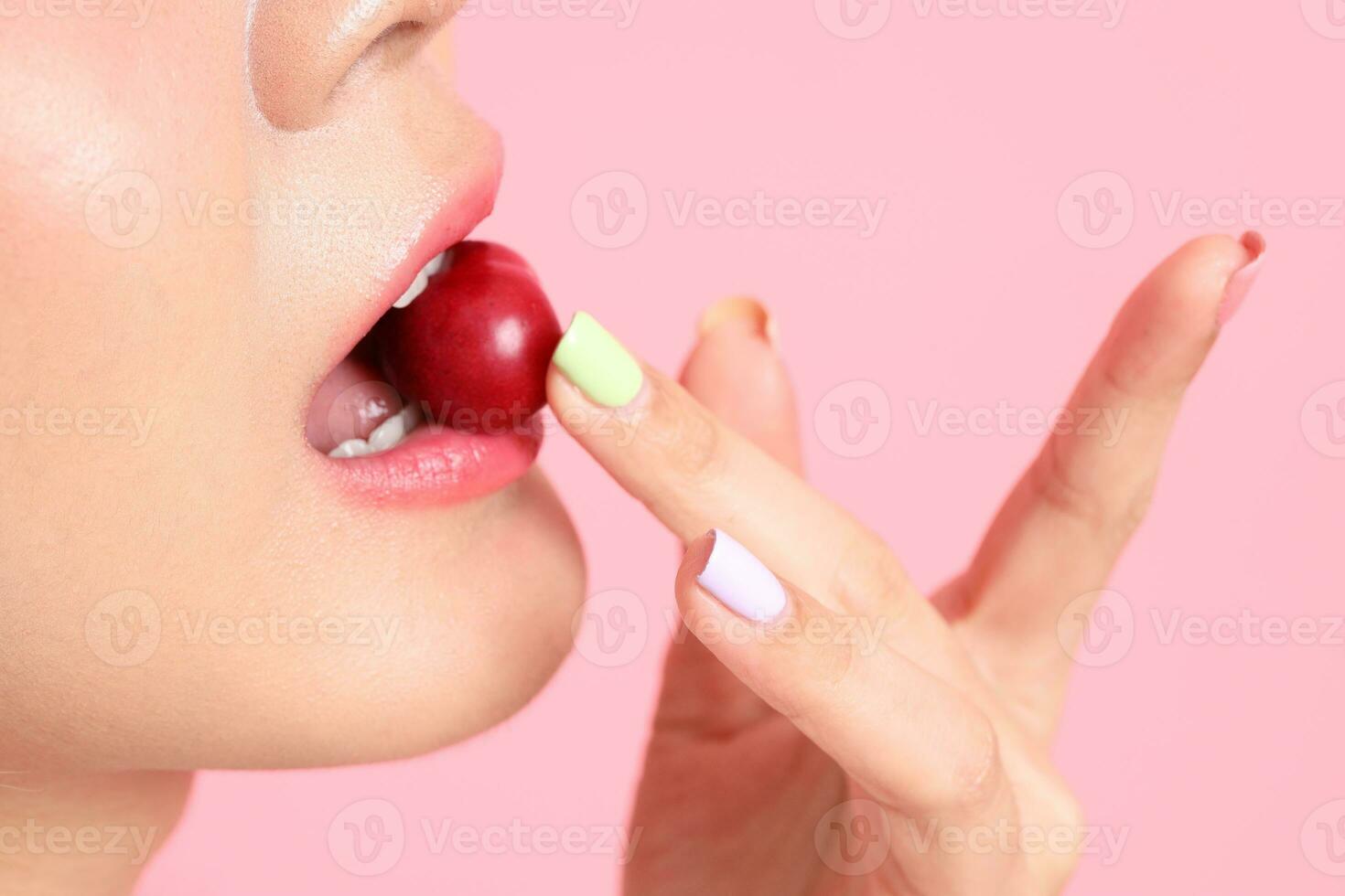 Woman with Fruit photo