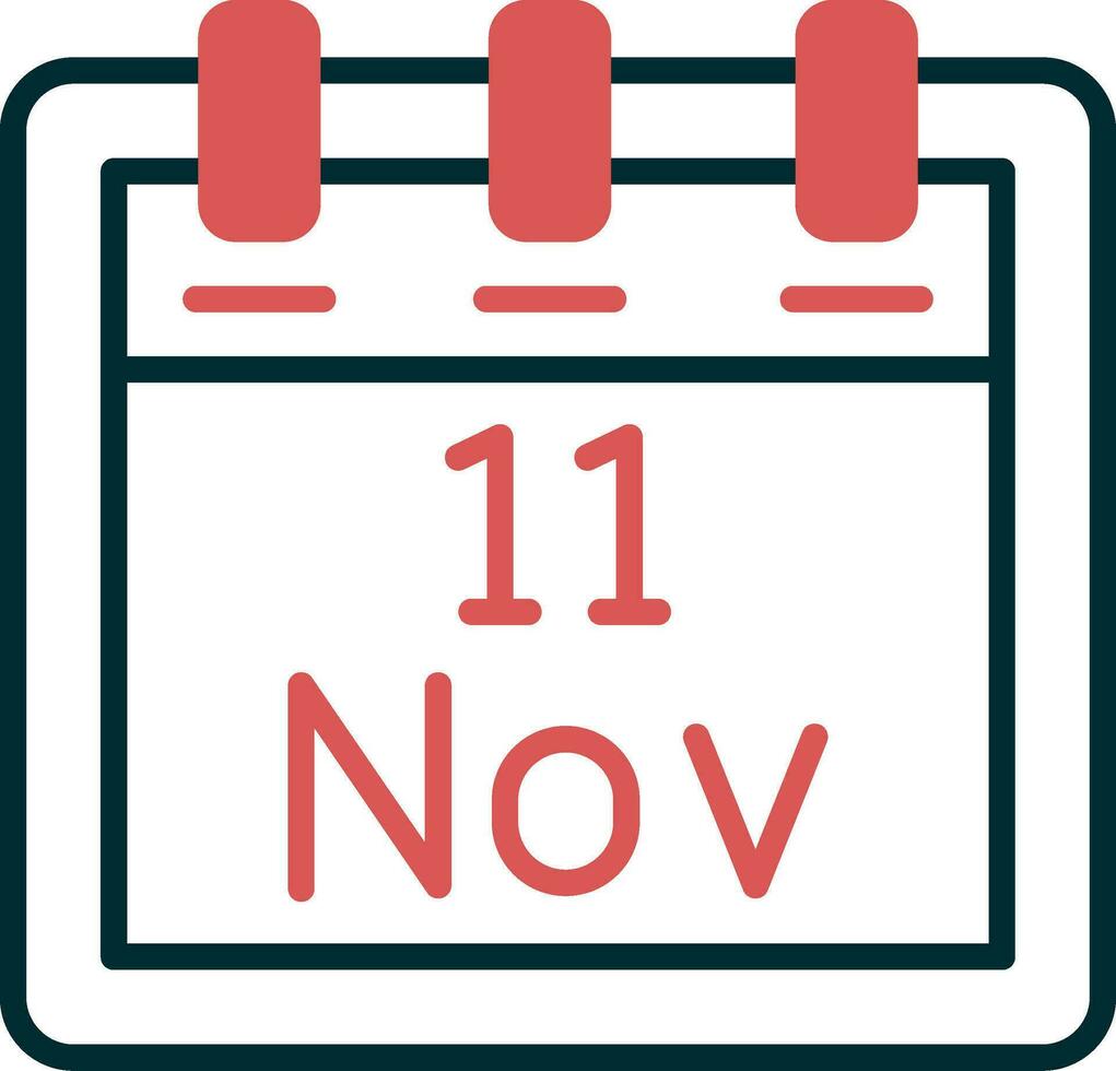 November 11 Vector Icon