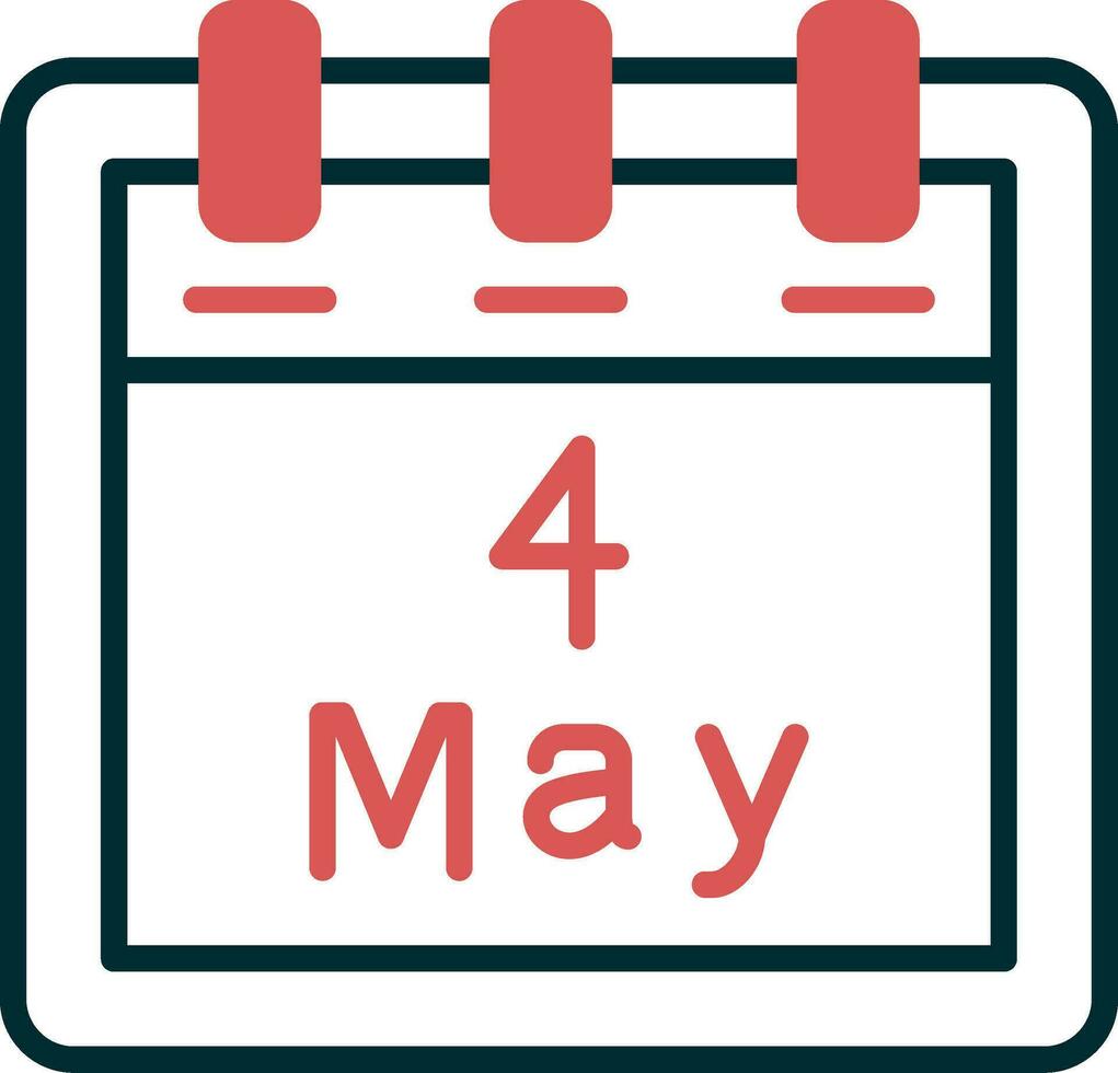 May 4 Vector Icon