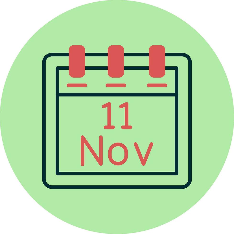 November 11 Vector Icon