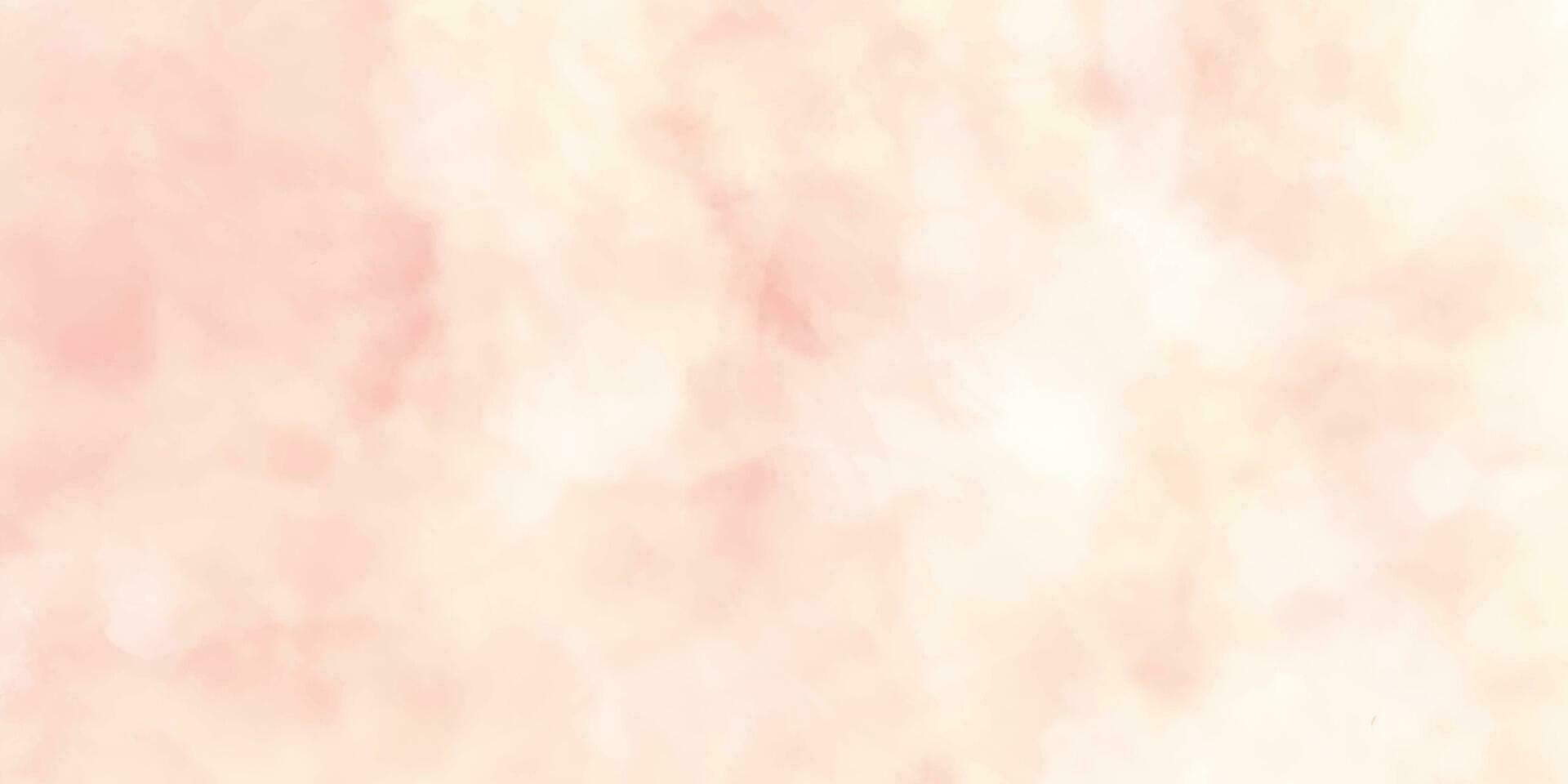 Pink and White Background with Clouds. Pink Watercolor Background. Light Pink Watercolor Background. Soft Pink Watercolor Background. vector