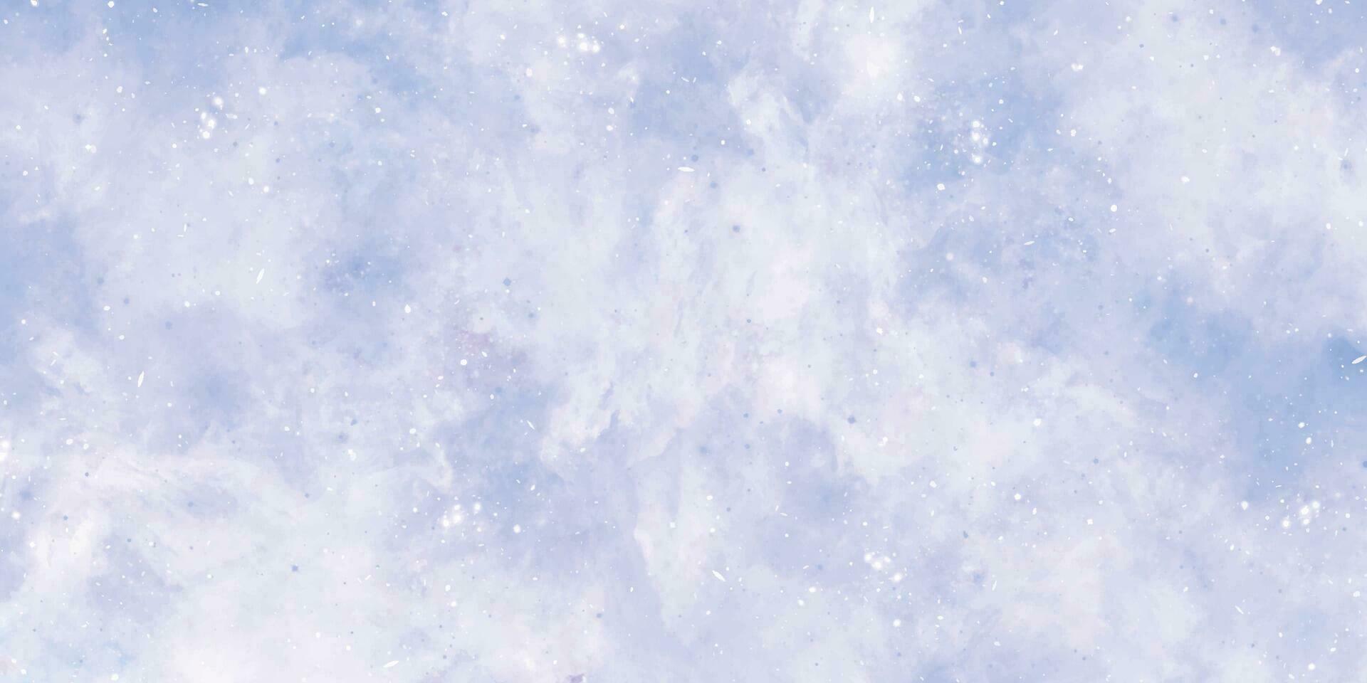 Watercolor Background Texture. Blue Sky Background. Grunge Texture vector