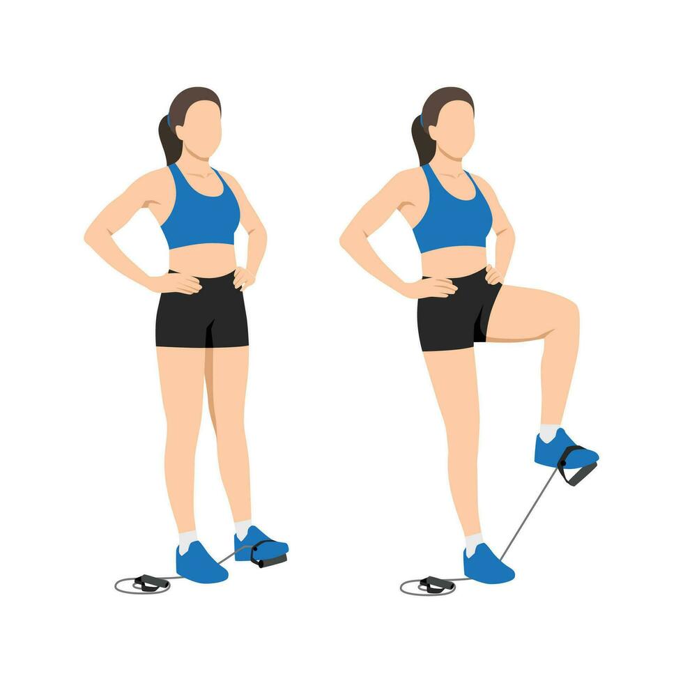 Standing lift exercise shop