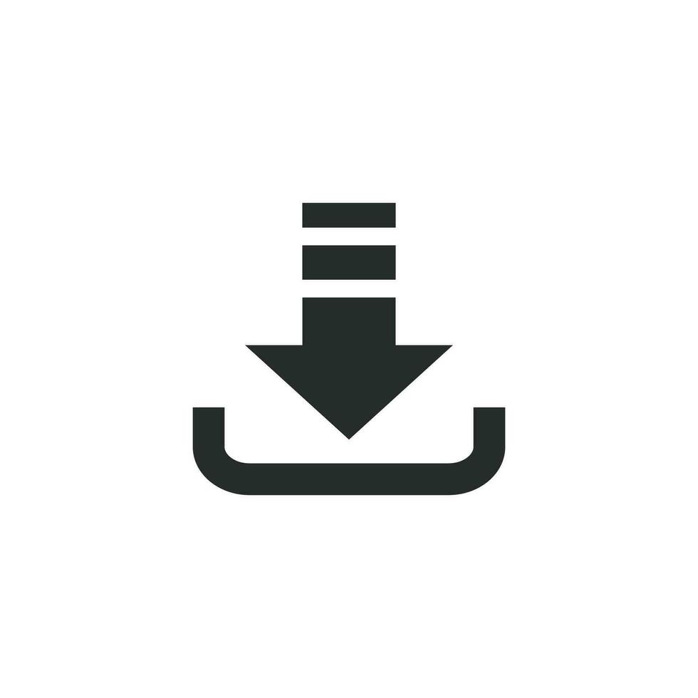 download icon graphic vector design illustration