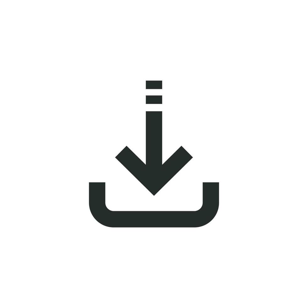 download icon graphic vector design illustration