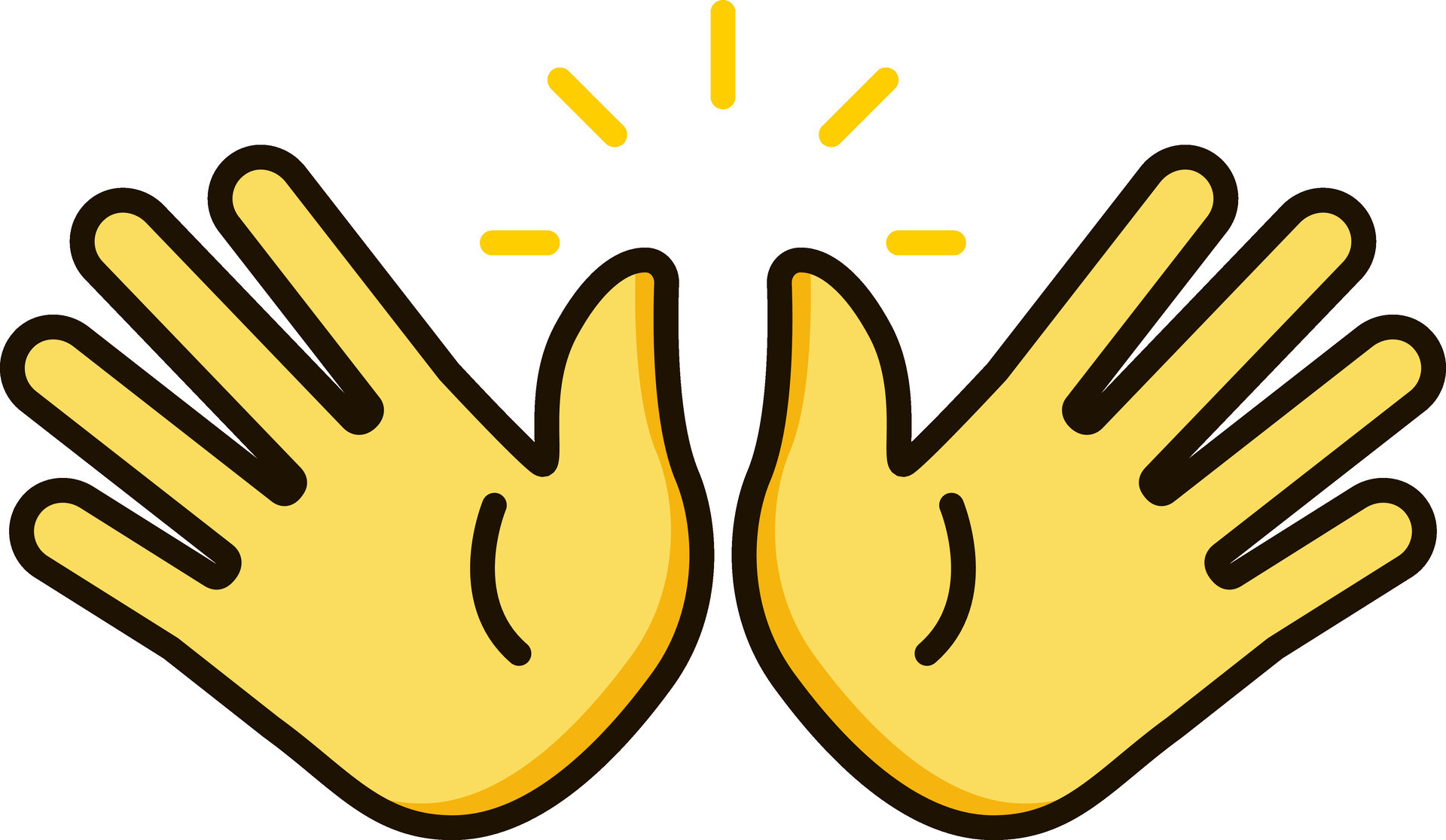 open-hands-emoji-32193619-vector-art-at-vecteezy
