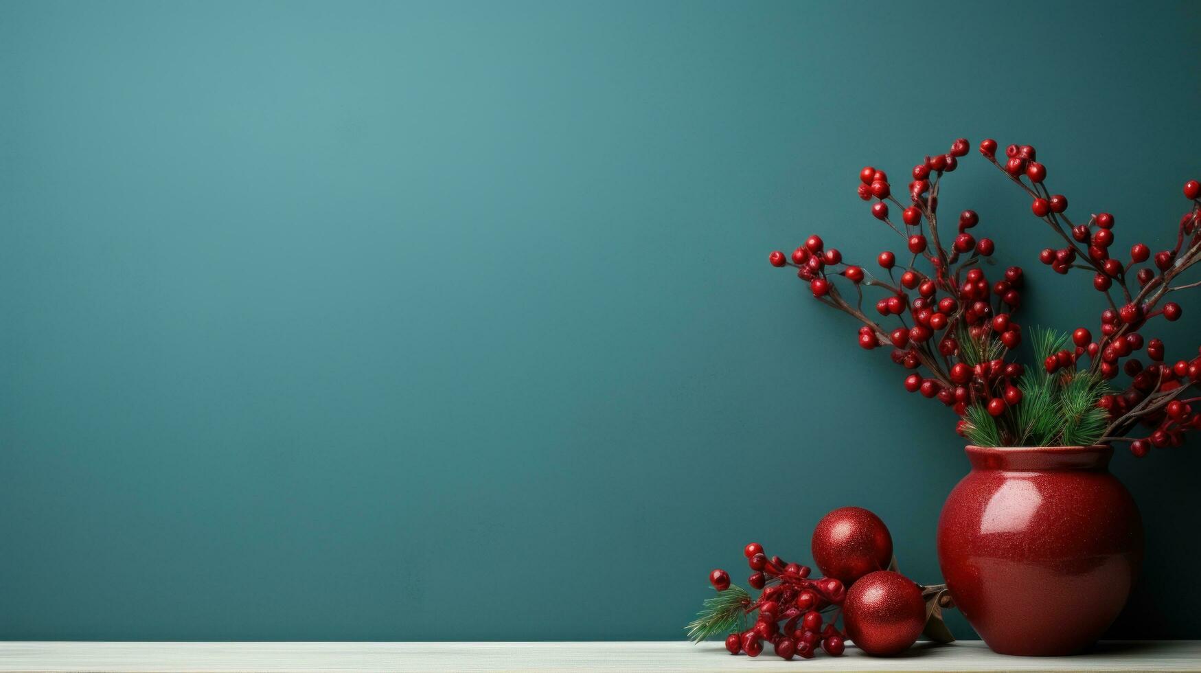 cozy christmas , minimalist wallpaper, large copyspace area 32194762