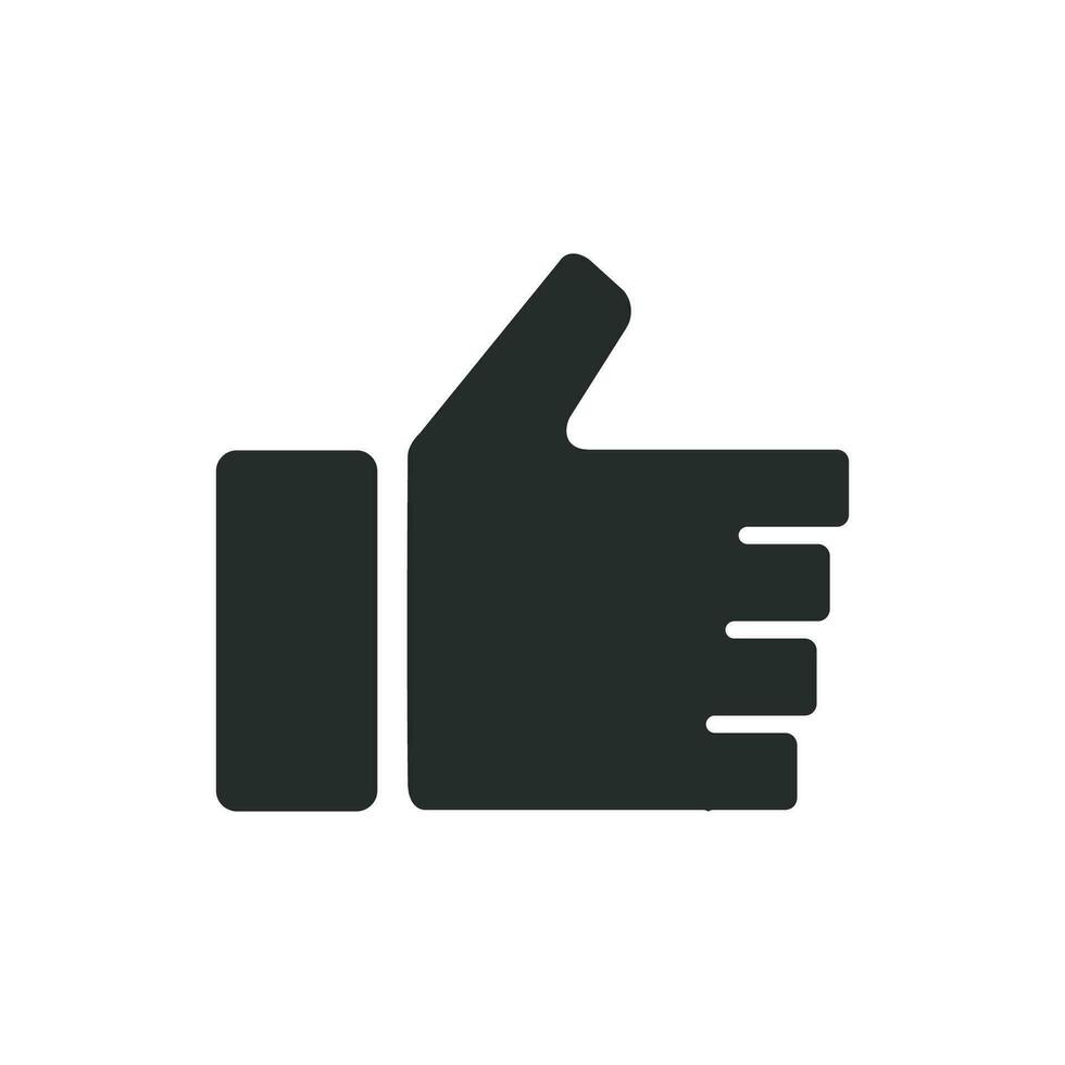 hand thumb icon graphic vector design illustration