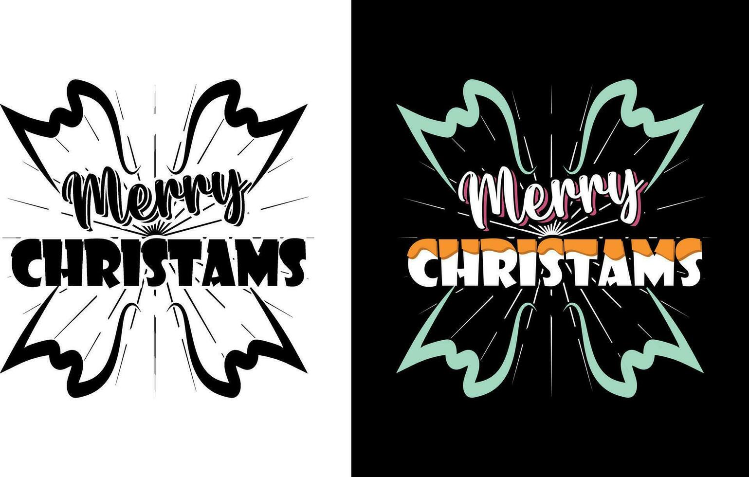 Christmas t shirt vector design