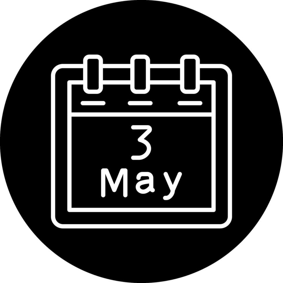 May 3 Vector Icon
