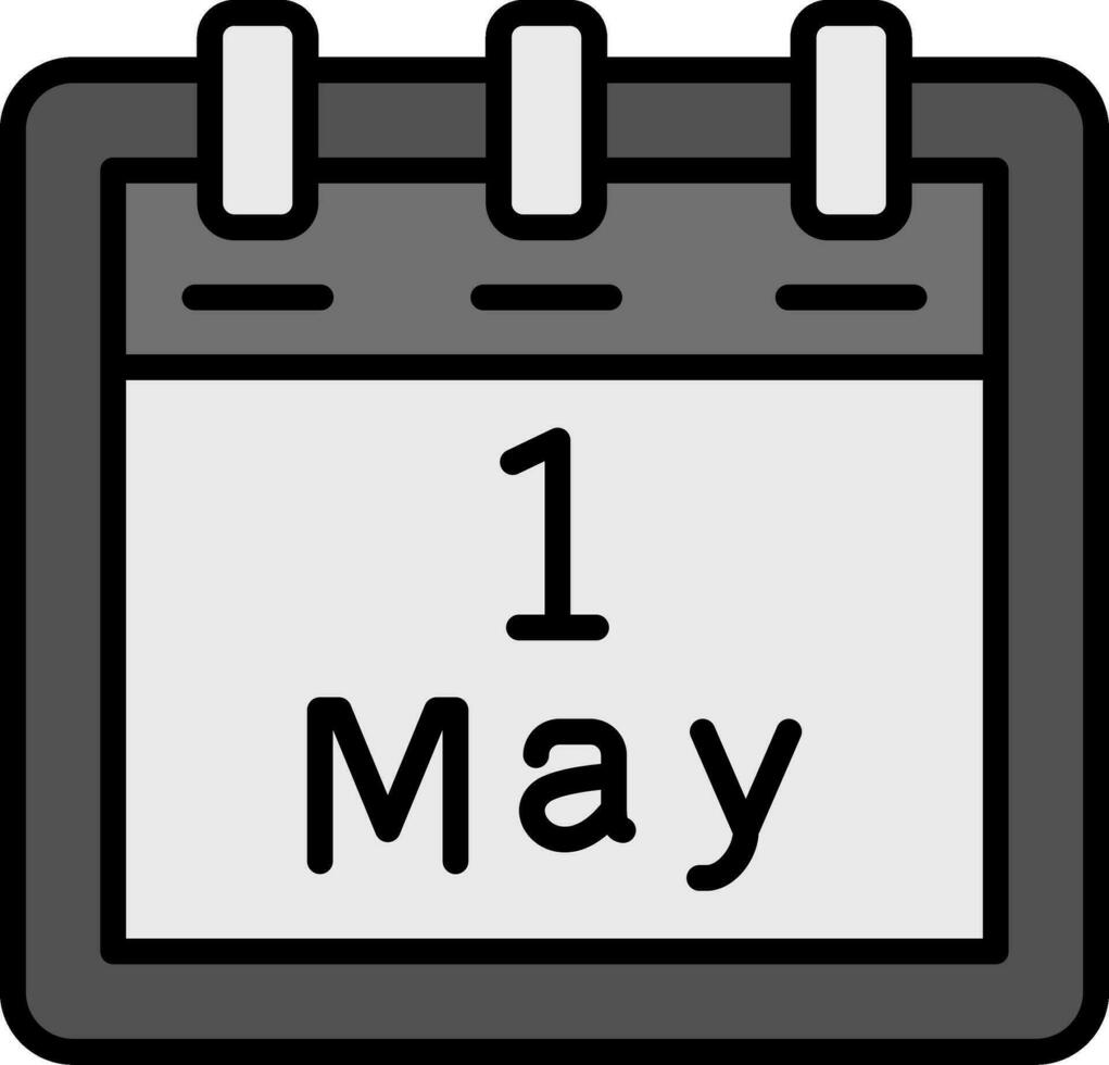 May 1 Vector Icon